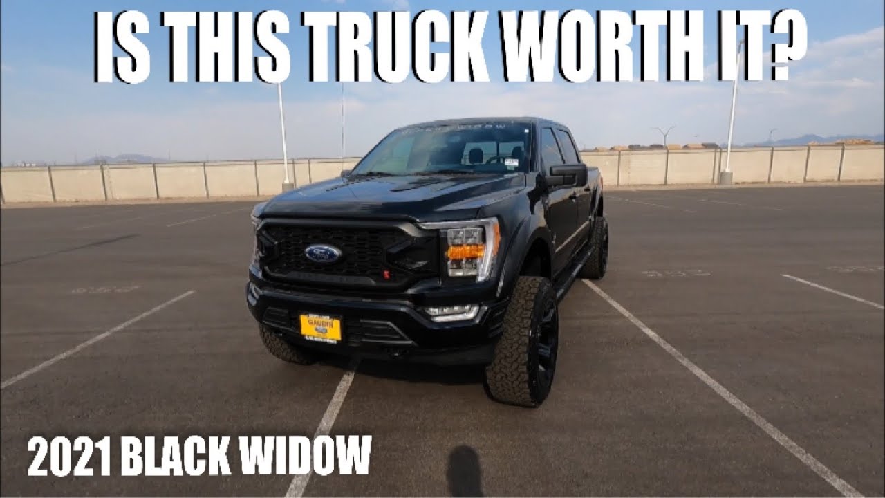 2021 Ford F-150 BLACK WIDOW Review + Drive | What's Different?