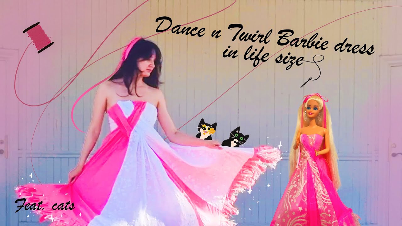 Sewing Dance n Twirl Barbie's Dress!
