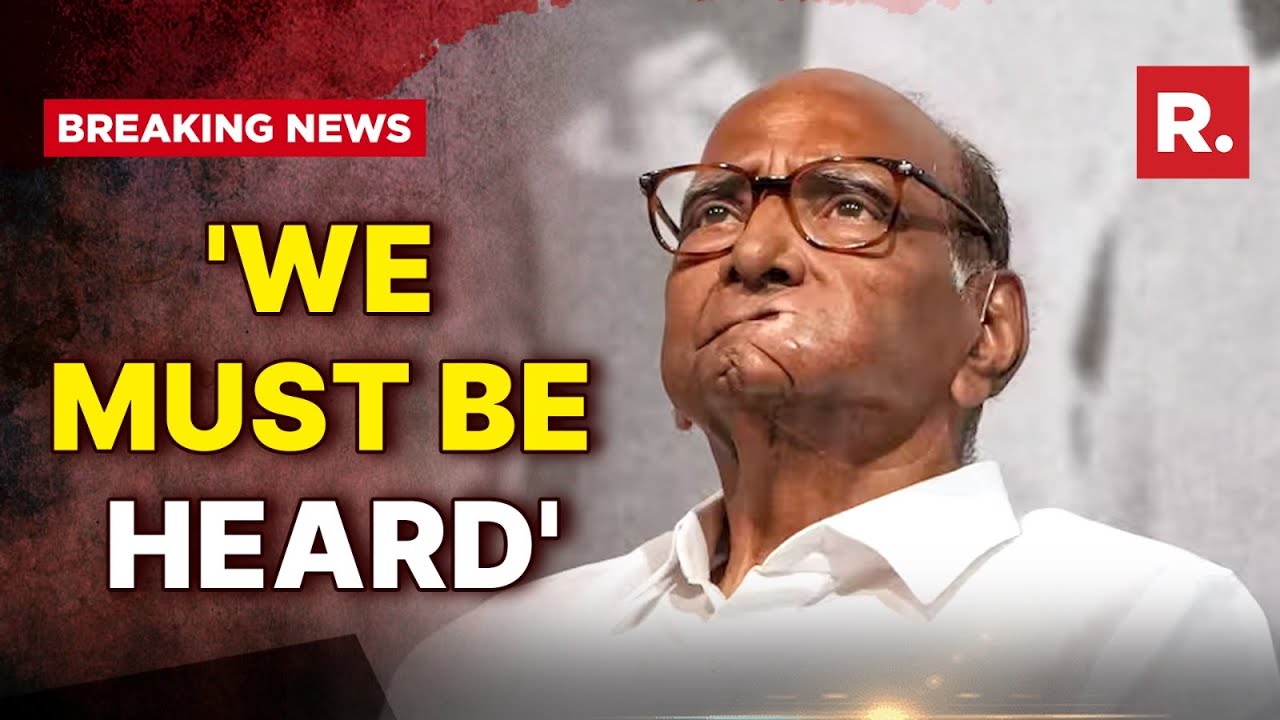Sharad Pawar camp rushes to election commission, files caveat