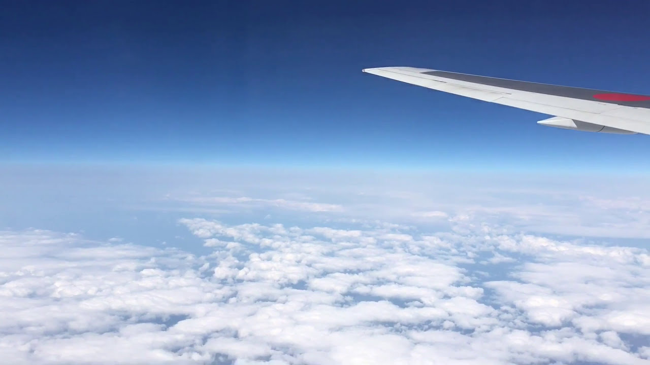 機内アナウンス付き広島空港発羽田空港行ANA678便全行程ノーカット編集
