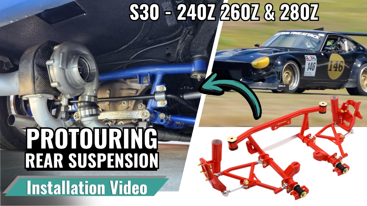 Apex Engineered - S30 240Z 260Z 280Z Rear Suspension Kit - INSTALL