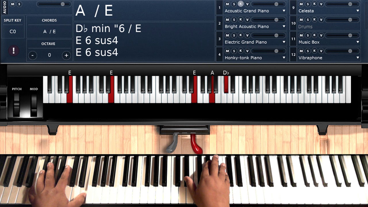 Too High (by Stevie Wonder) - Piano Tutorial