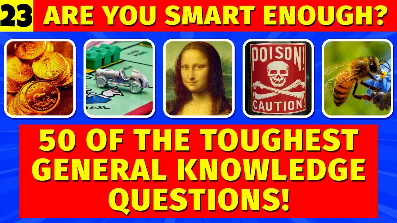 50 Trivia Questions That'll Beat the Smartest People - Brain Gym 23