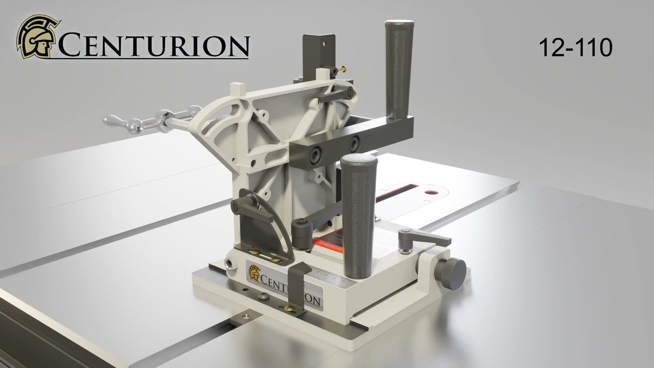 Centurion | 12-110 | Guide à tenonner Professionnel / Professional Tenoning Guide | Montage/Assembly