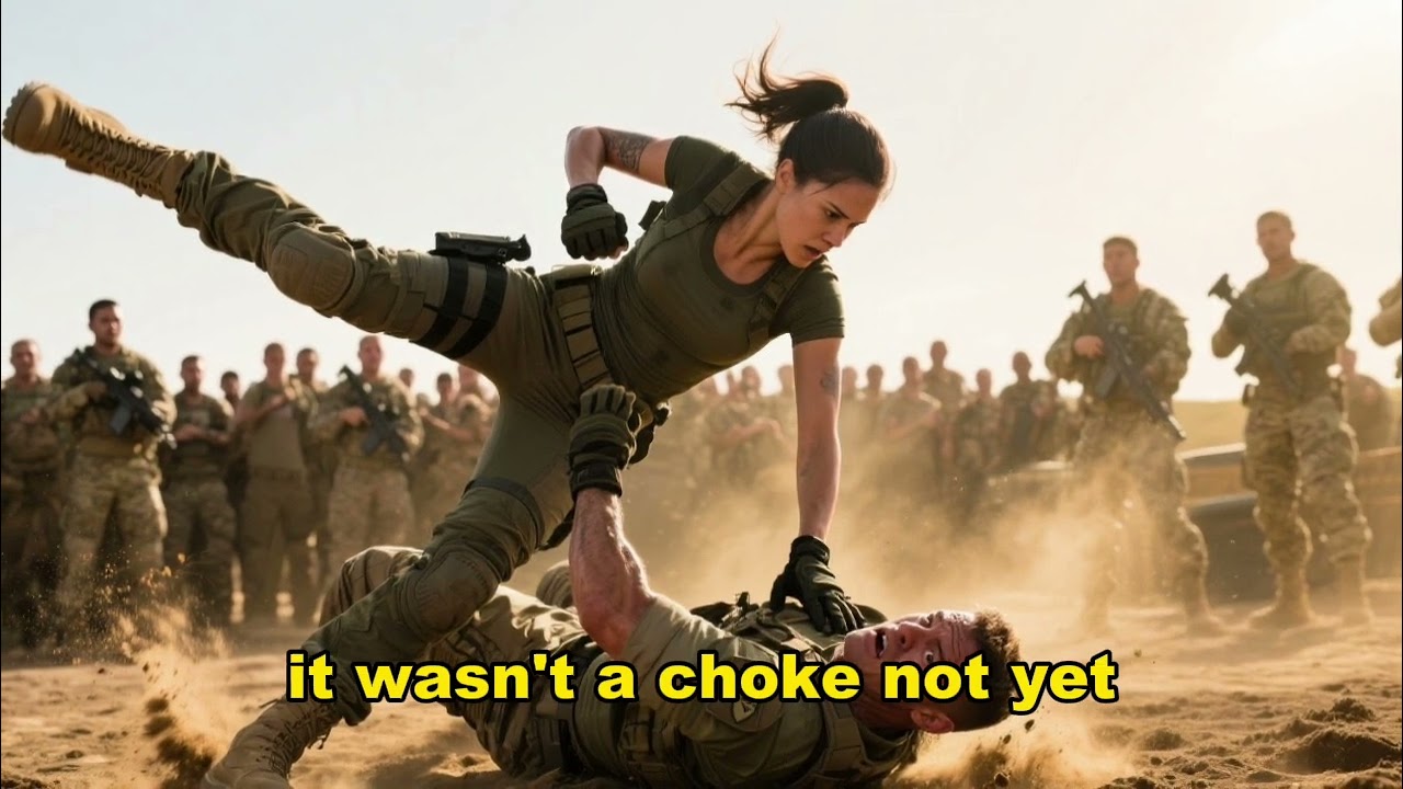 They insisted she couldn’t best the SEAL officer—until she sent sprawling before a hundred warriors