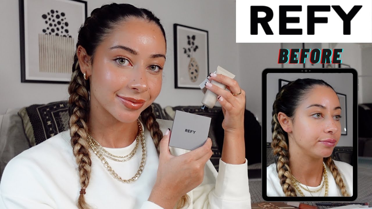 REFY BEAUTY FIRST IMPRESSIONS | GLOWY SKIN TUTORIAL #refybeauty