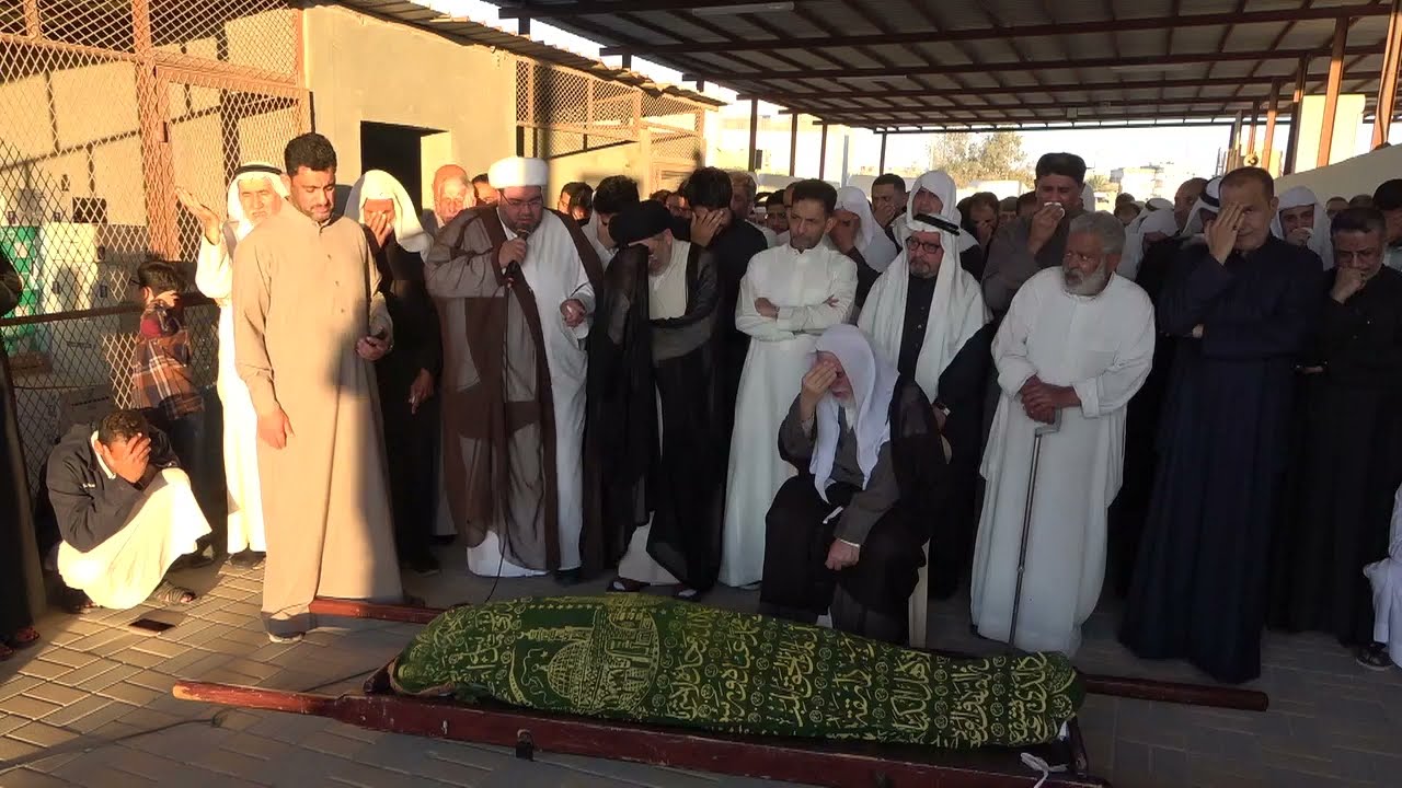 نعي سماحة الشيخ عبدالحميد الغمغام في تشييع جنازة المرحوم الخطيب الملا الأستاذ الحاج حسين آل صفر