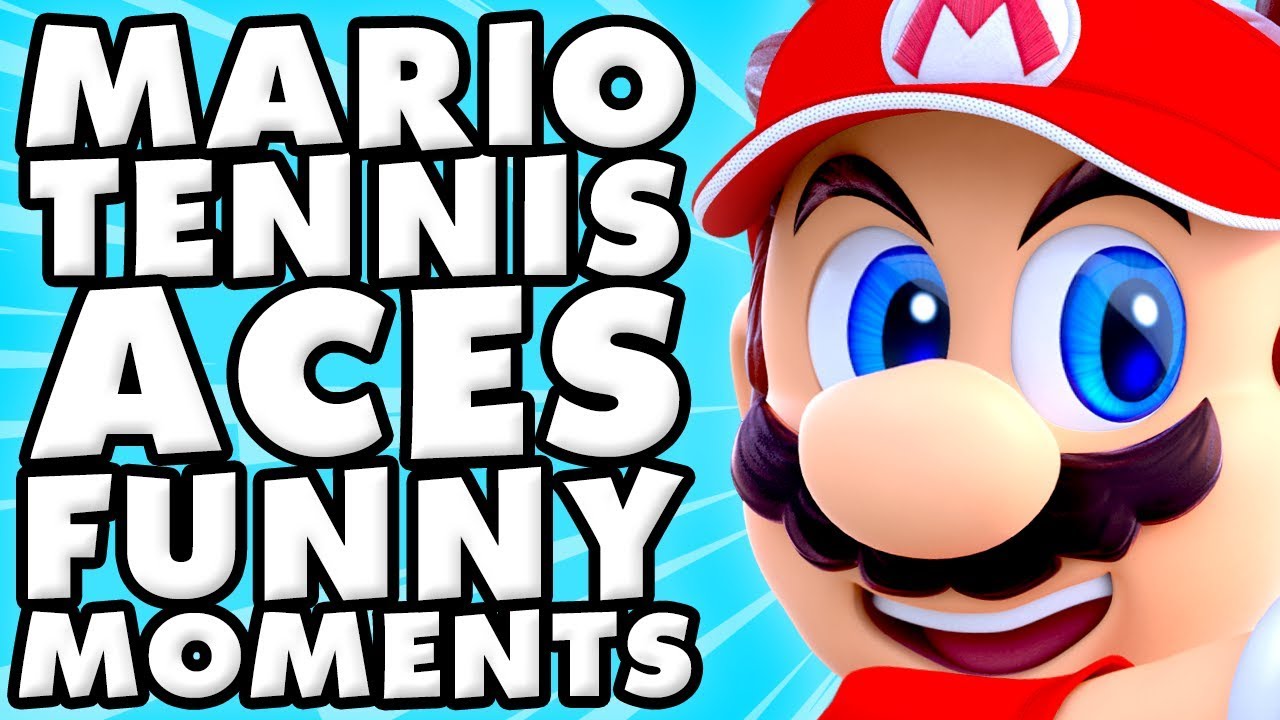 Mario Tennis Aces Funny Moments Montage!