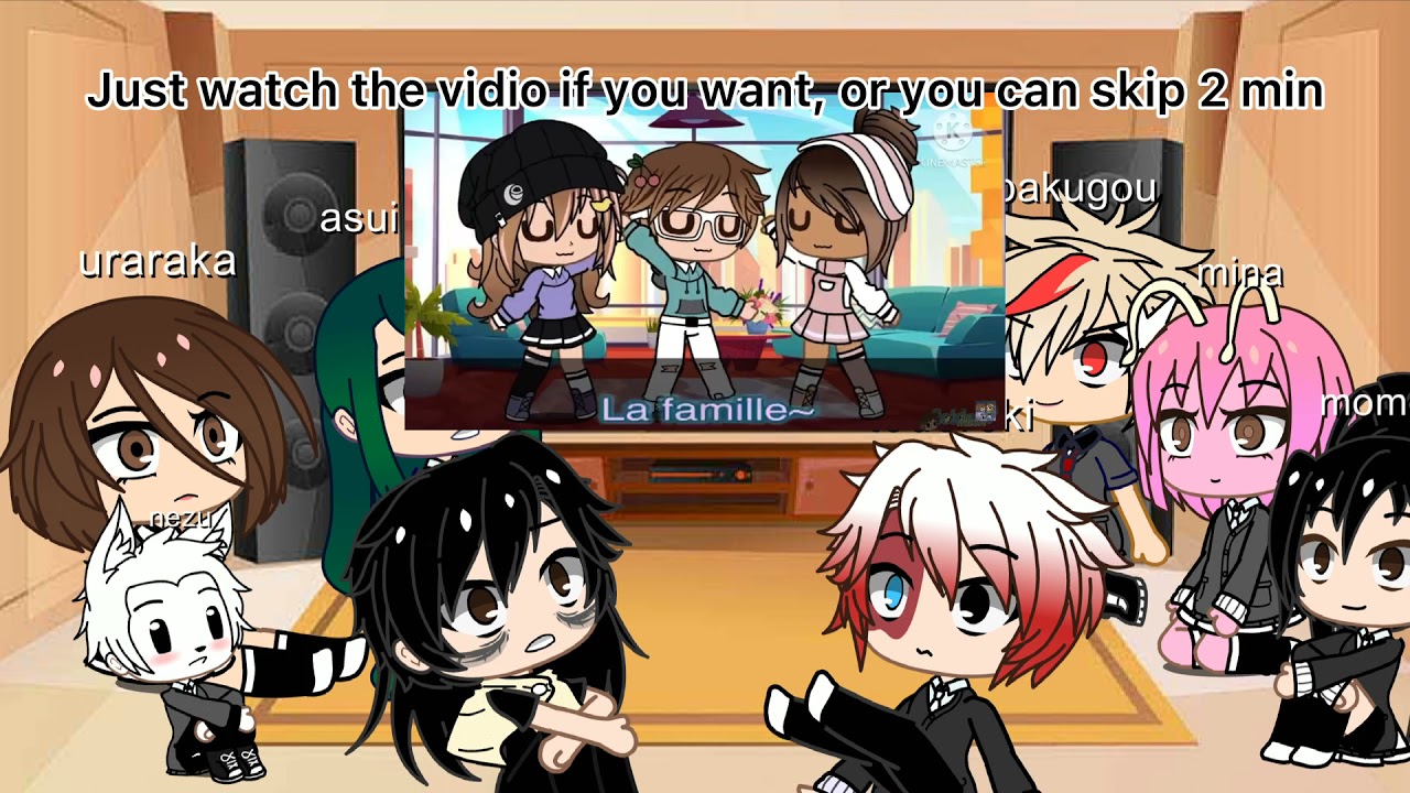 Mha react to the golden fam (deku’s fam) gacha club.