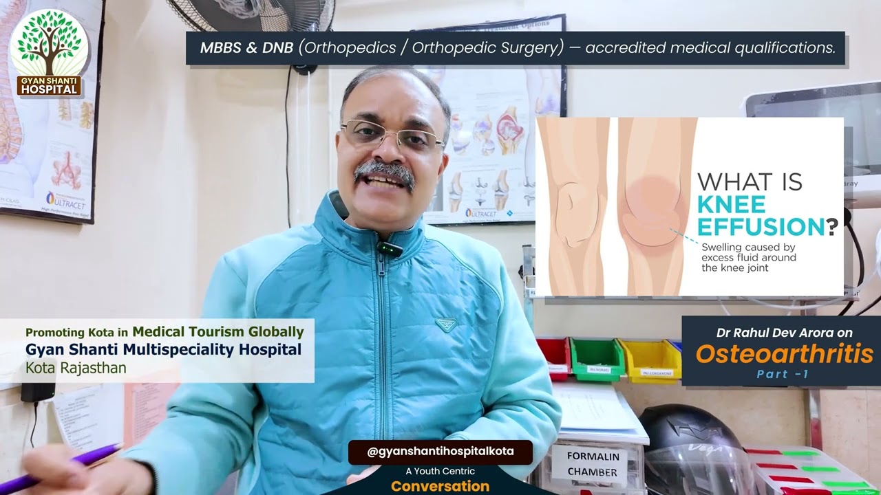 #osteoarthritis Part-1 | घुटना घिसना क्या होता है? Cartilage Damage Explained | Dr Rahul Dev Arora