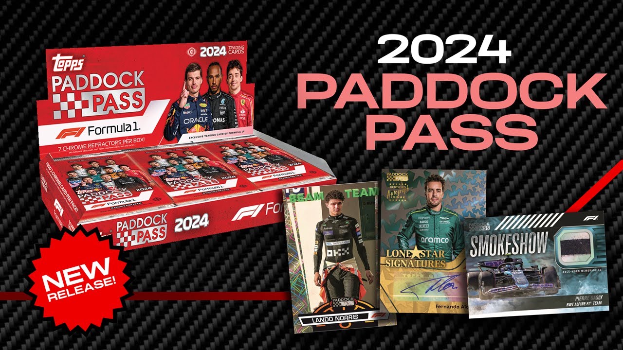 2024 TOPPS PADDOCK PASS FORMULA 1 CARD SET REVIEW