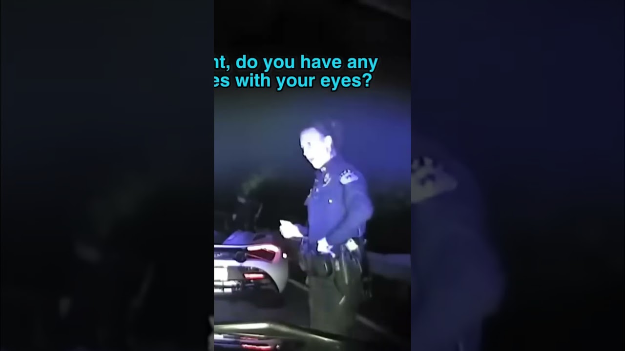 Drunk Supercar Driver Arrested Live On TV! 