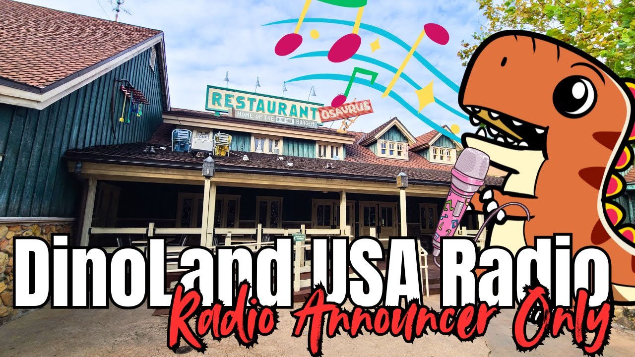 Disney World's BEST Music Loop: Now EXTINCT!!! WDNO DinoLand USA Radio