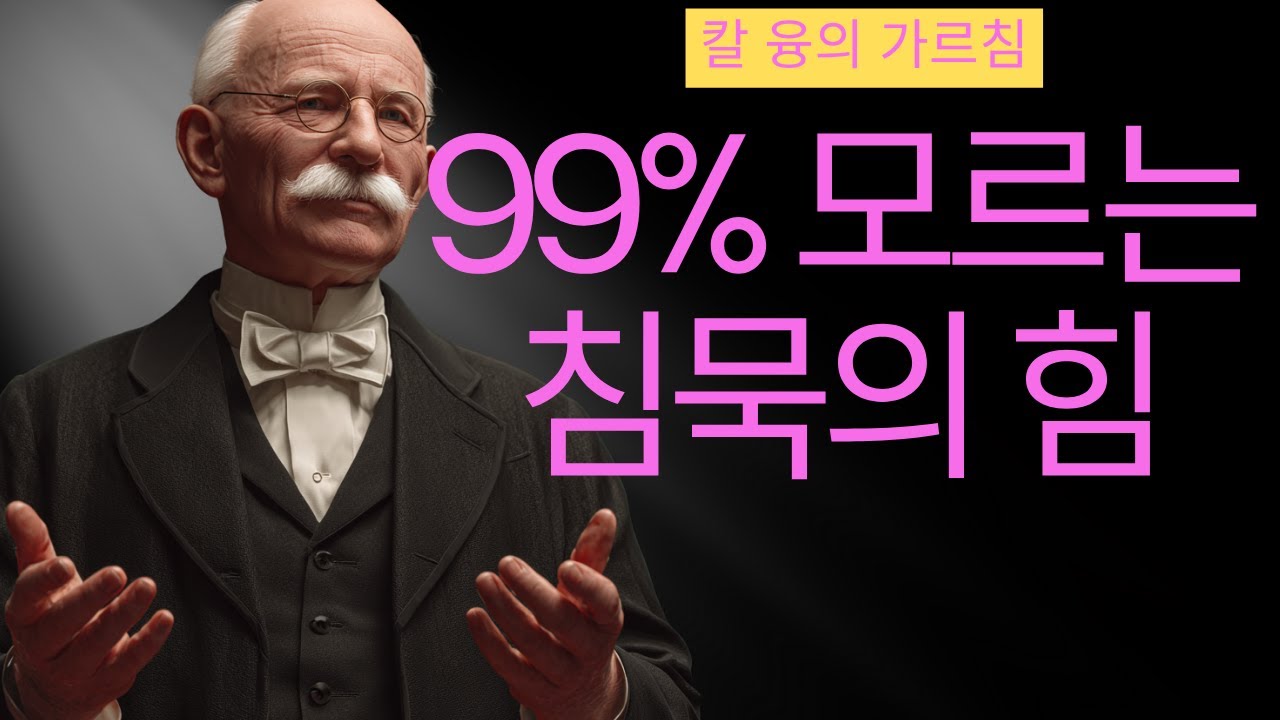99% 모르는 침묵의 비밀 I 칼 융이 밝힌 말없이 이기는 심리 법칙 I 칼 융