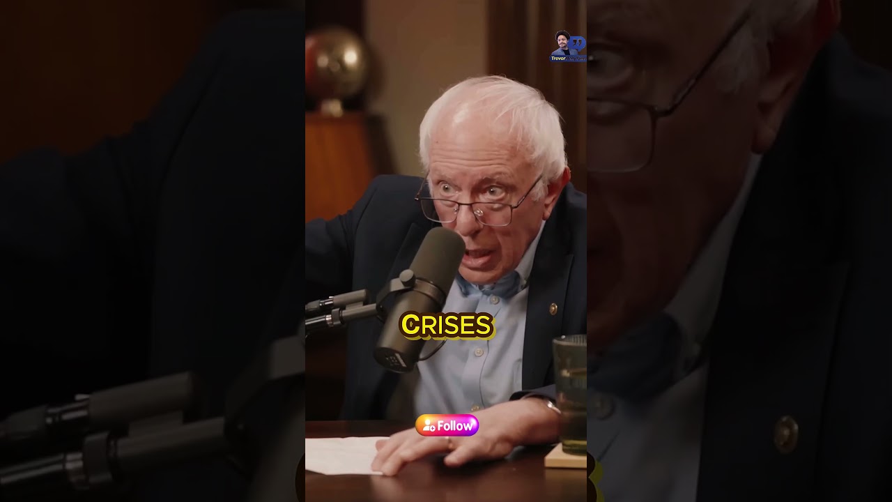 Bernie just called out the biggest distraction ever 🏐 #trevornoah #podcastclips #berniesanders