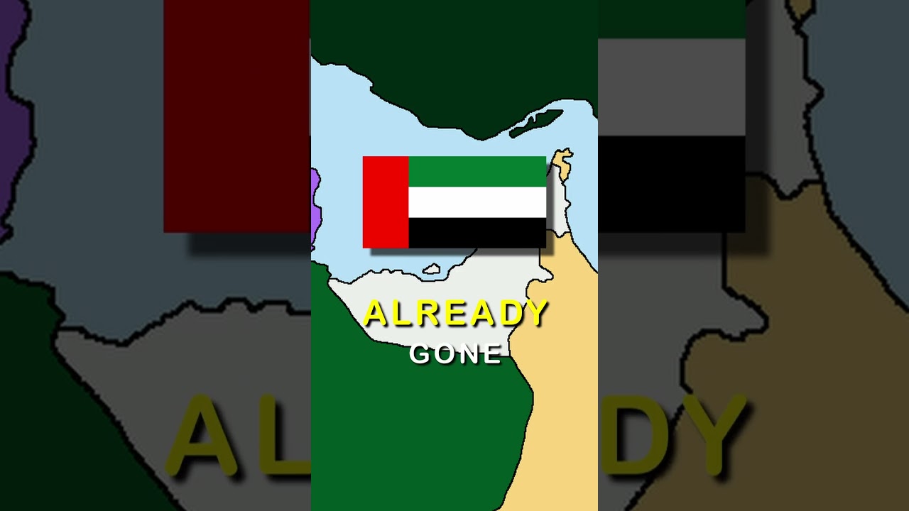 What if ALL WENT RIGHT for the United Arab Emirates?  #history #whatif #countryballs #map #uae