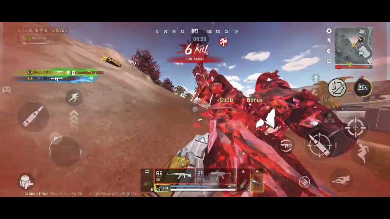 Jogando battle Royale com a RPK e MP5