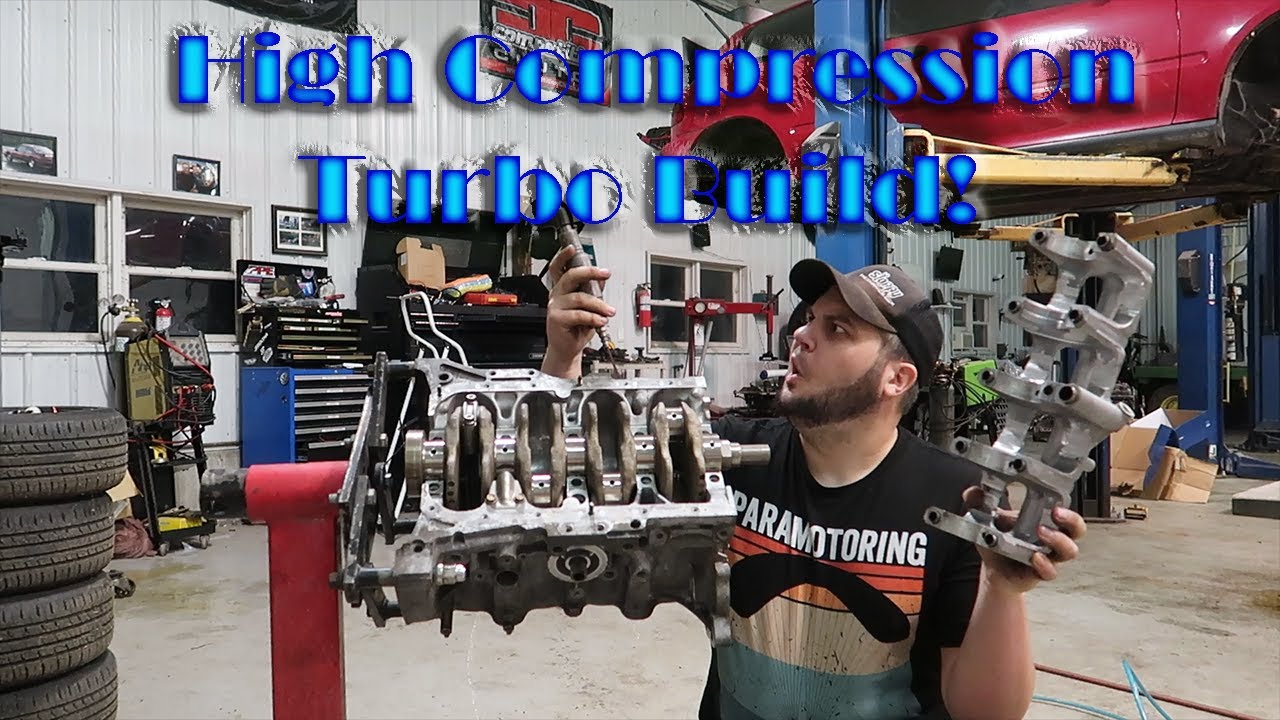 D16 TURBO Engine Build - Notching The Block And Main Girdle
