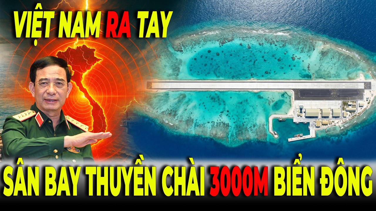 Tuyệt! Căn Cứ Sân Bay Ở Thuyền Chài Đã Hoàn Thành –Tàu CSB TQ Xuất Hiện Liên Tục!