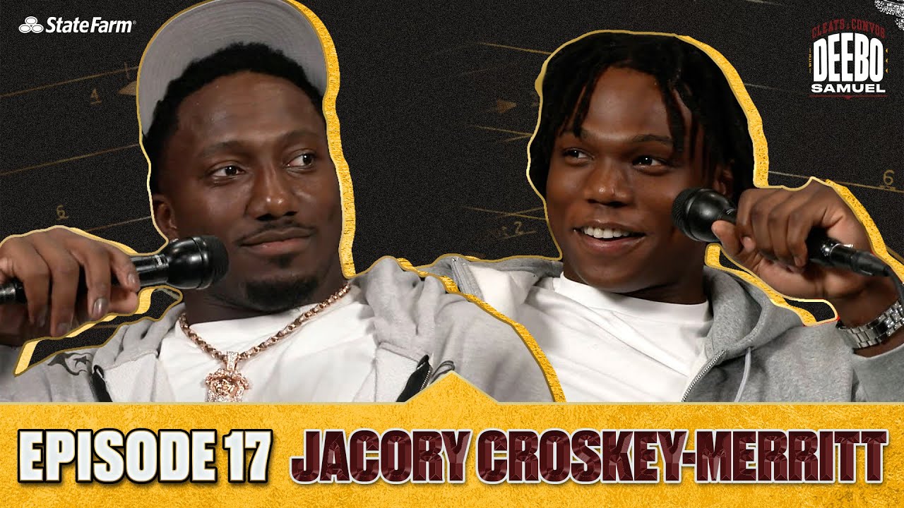 Jacory Croskey-Merritt on Rookie of the Week Award & Loss to Falcons with Deebo | Cleats & Convos