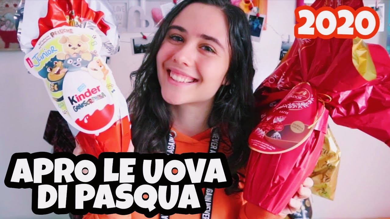 APRO LE UOVA DI PASQUA 2020🐣❤️ || Uovo kinder, Uovo Lindt ecc || Chiara's World