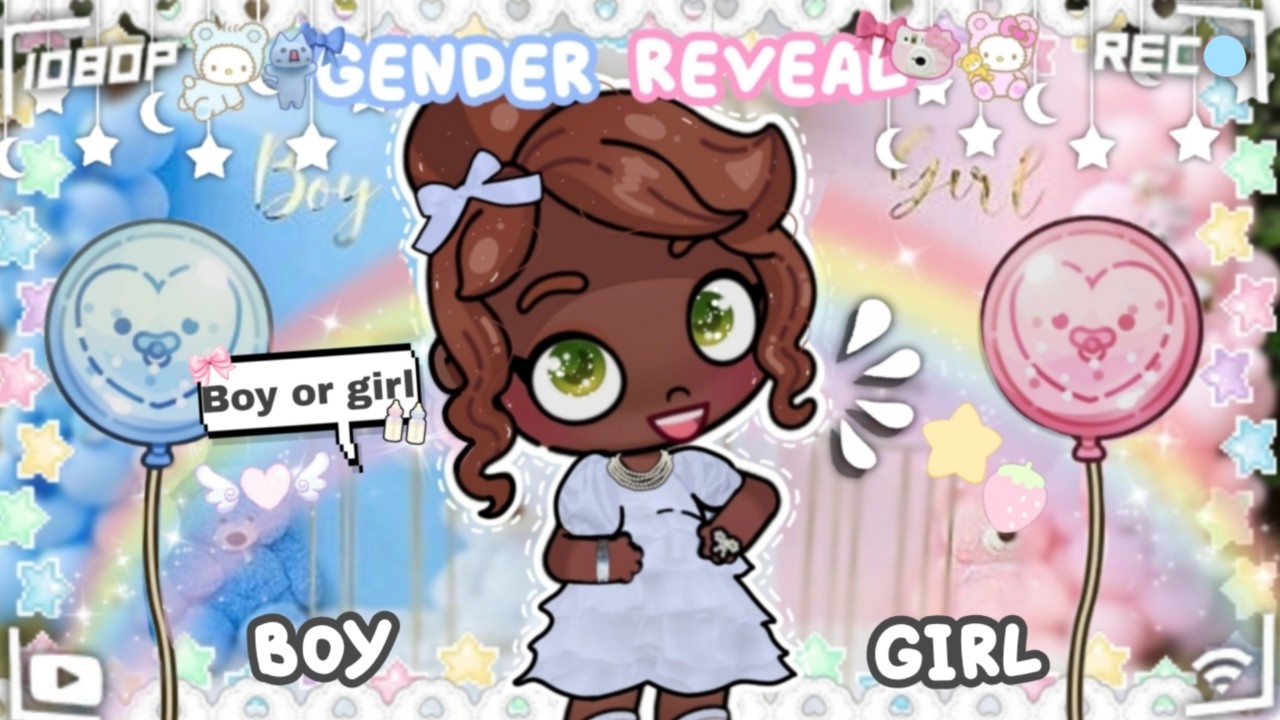 The gender reveal party! 🍼🧸 {} Avatar World 🌍{} *voiced*🎙️{} The Starlight Family ᯓ★ {} Roleplay