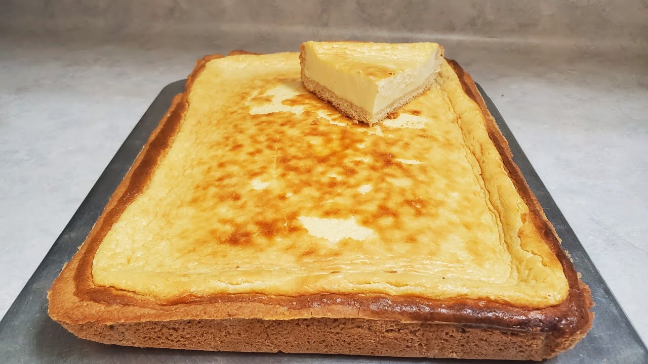 como hacer este delicioso cheesecake en charola para negocio