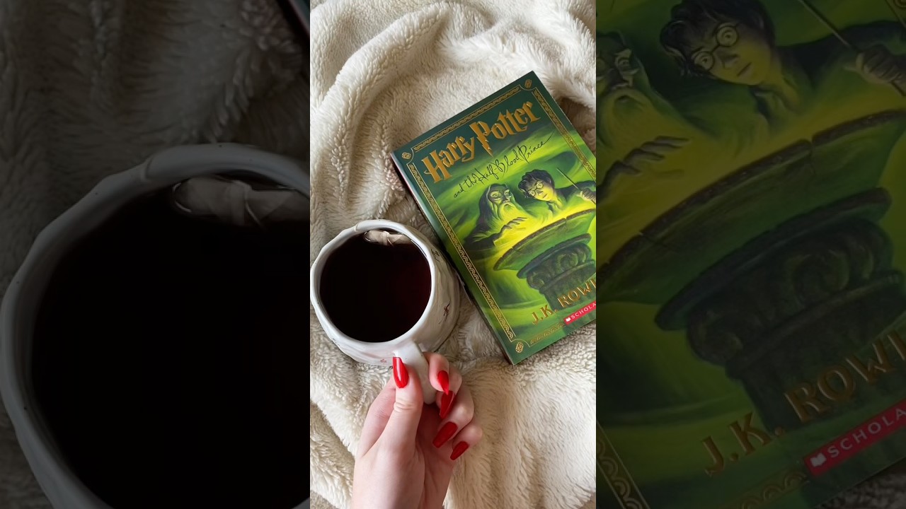 read with me: Harry Potter reading vlog! #reading #harrypotter #booktube #morningroutine