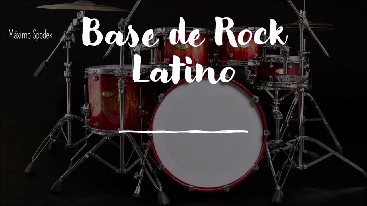 Base de Rock Latino, Solo Ritmo y Percusión 125 bpm !  Estilo Santana