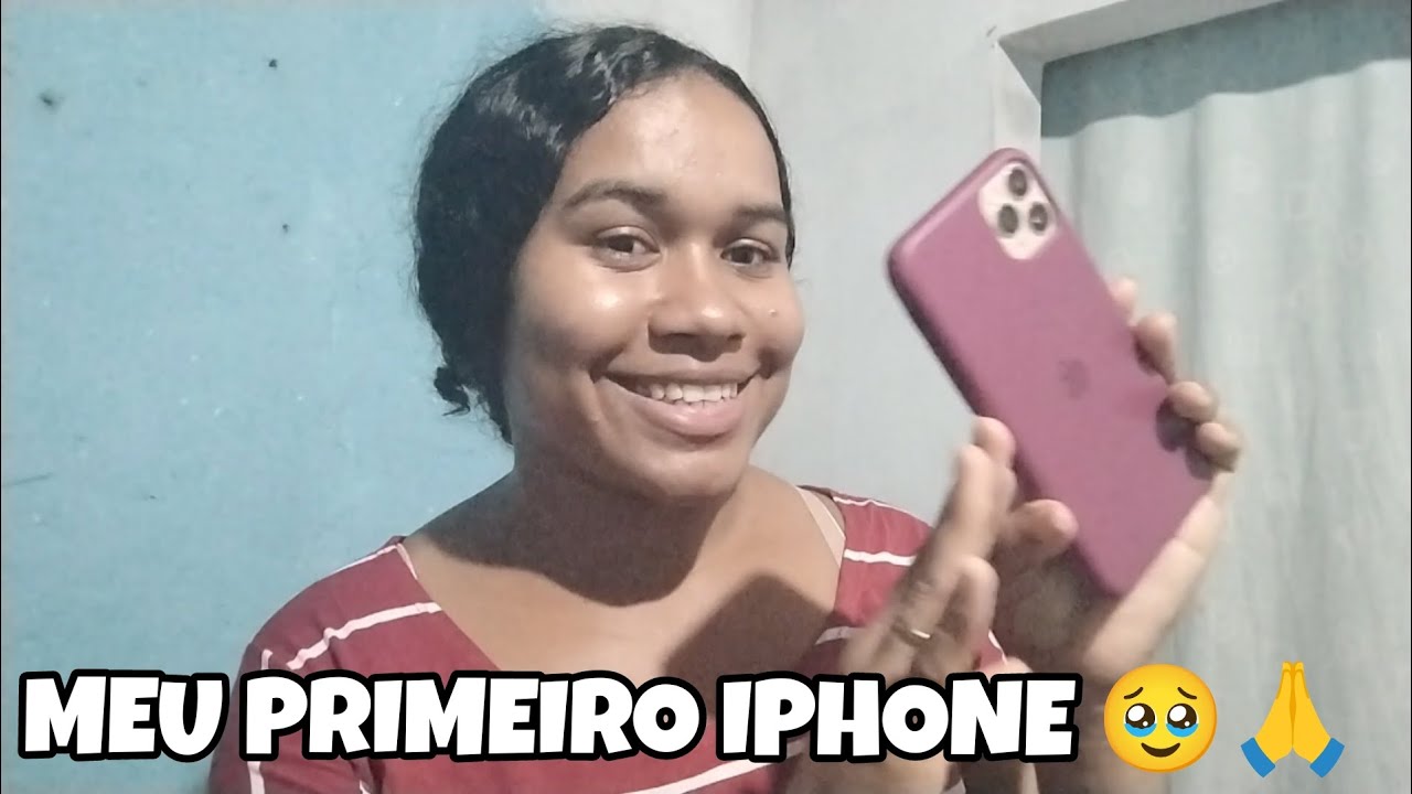 COMPREI MEU PRIMEIRO IPHONE 🥹🙏| CONQUISTA 😍