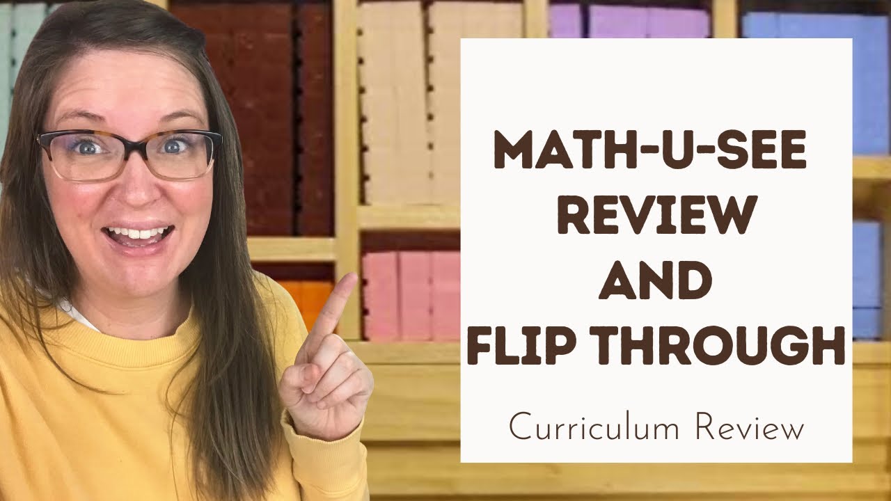 MATH-U-SEE Curriculum Review || Flip Through