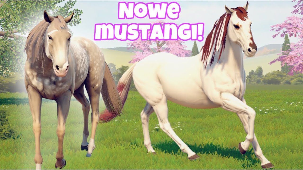 MUSTANGI I DŁUGA GRZYWA W RIVAL STARS HORSE! Aktualizacja!