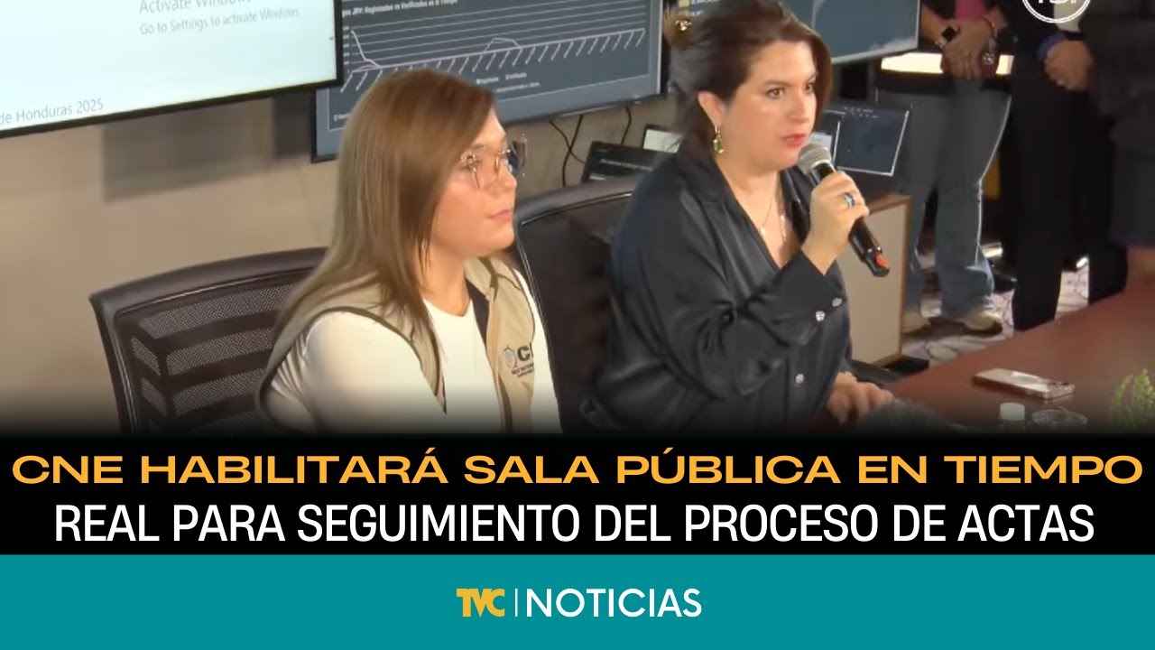 CNE anuncia que el escrutinio de las JRV se reanudar&aacute; hoy a la 1:00 PM