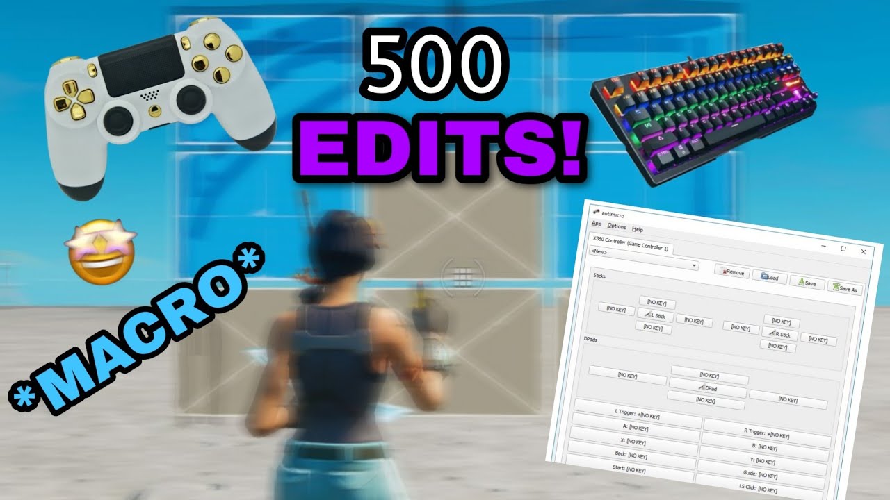 MACRO para CONTROL Y TECLADO ANTIMICRO, Como CONFIGURARLO Y USARLO como LOS PROS! REDUCIR InputLag