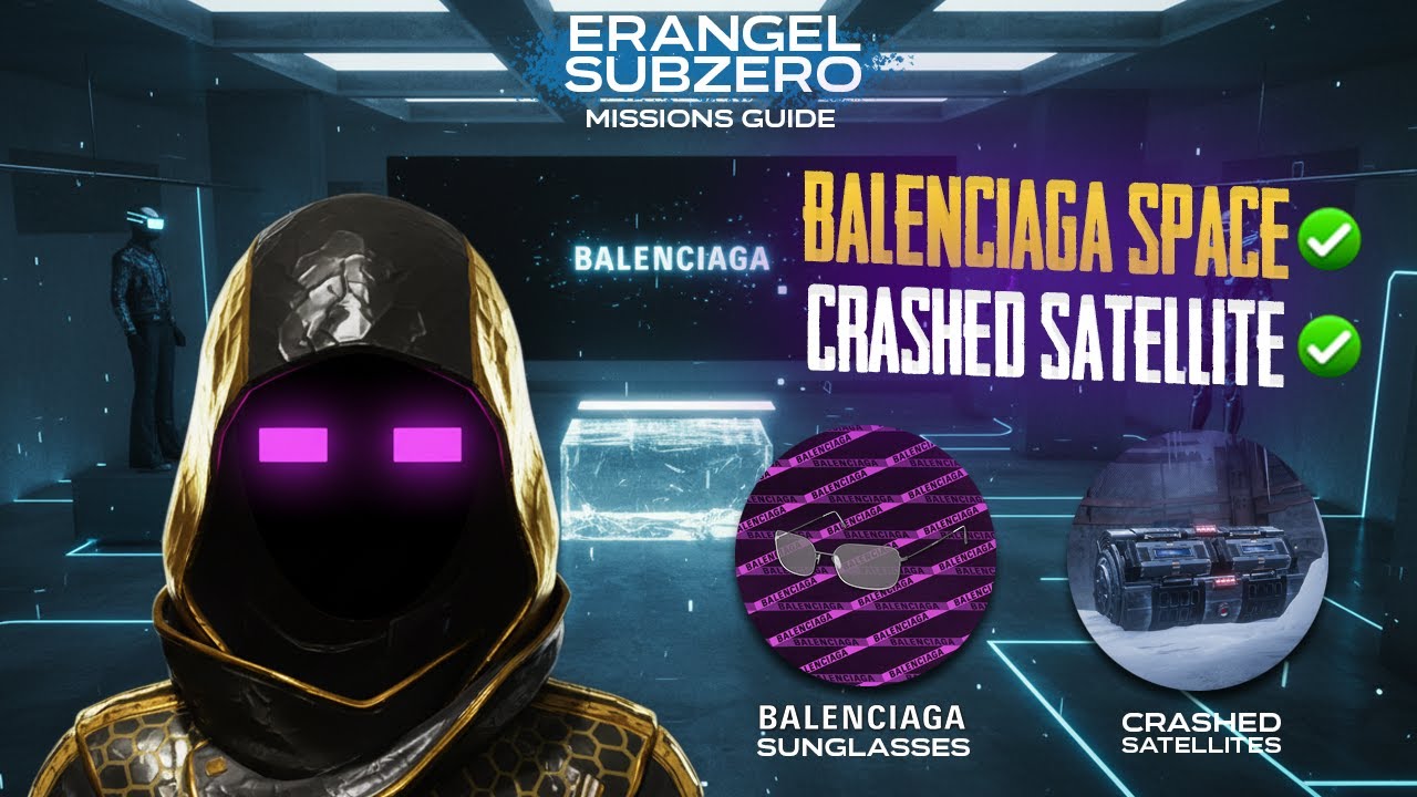 Erangel Subzero Guide: Balenciaga Space Secret Rooms + All Crashed Satellite Locations