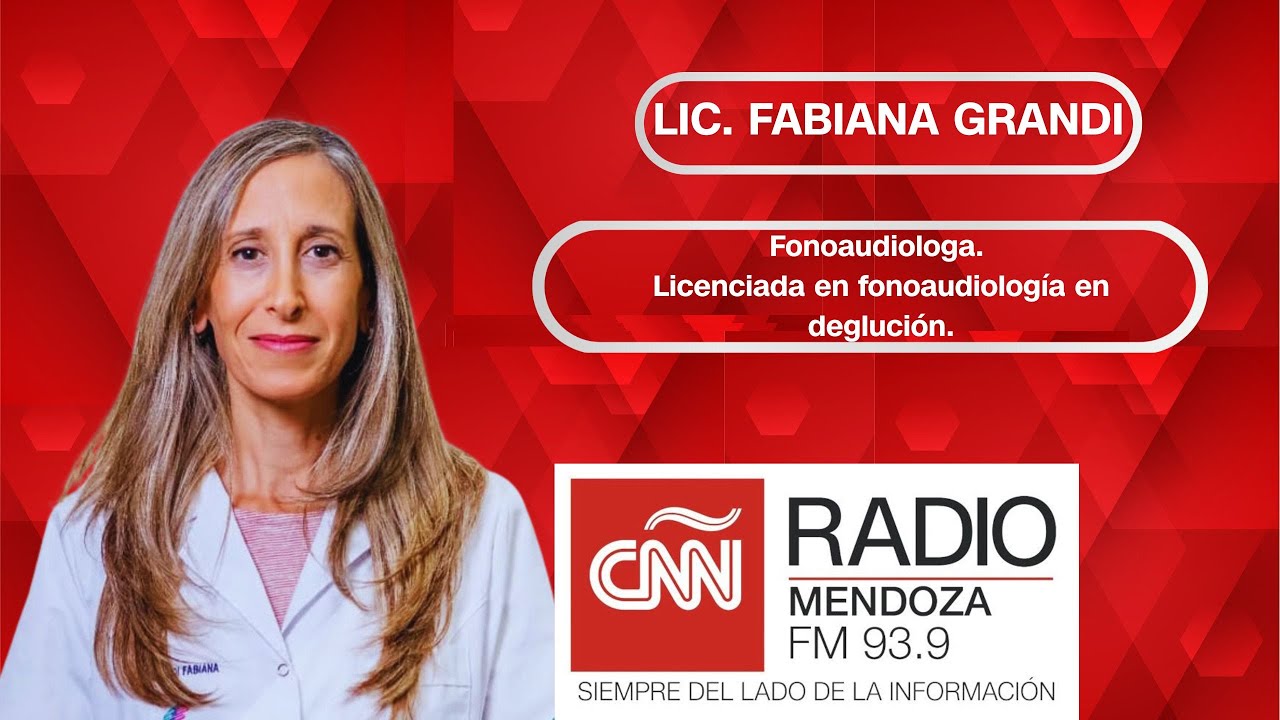 Victoria González y la entrevista a Fabiana Grandi, licenciada en fonoaudiología en deglución.