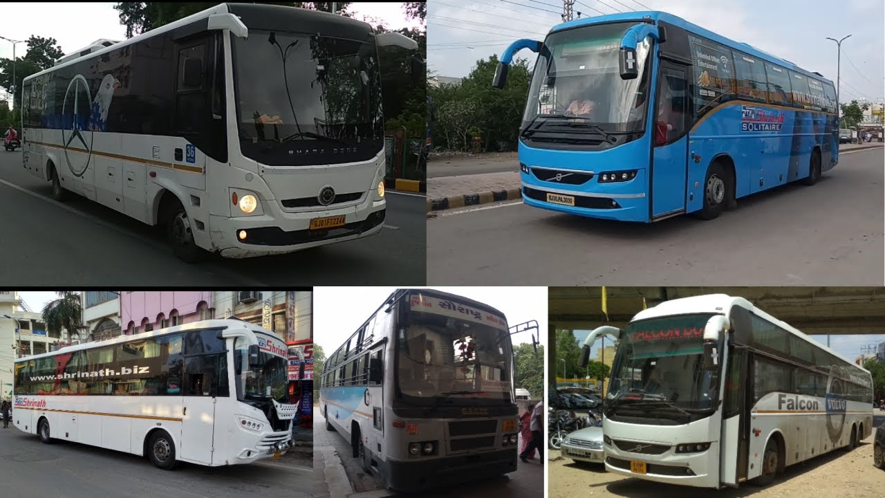 Arrival & Departure of Interstate Buses In Udaipur I