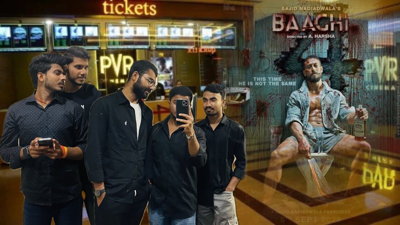 Baaghi 4 Movie Day || Eating + Fun and Many More!!