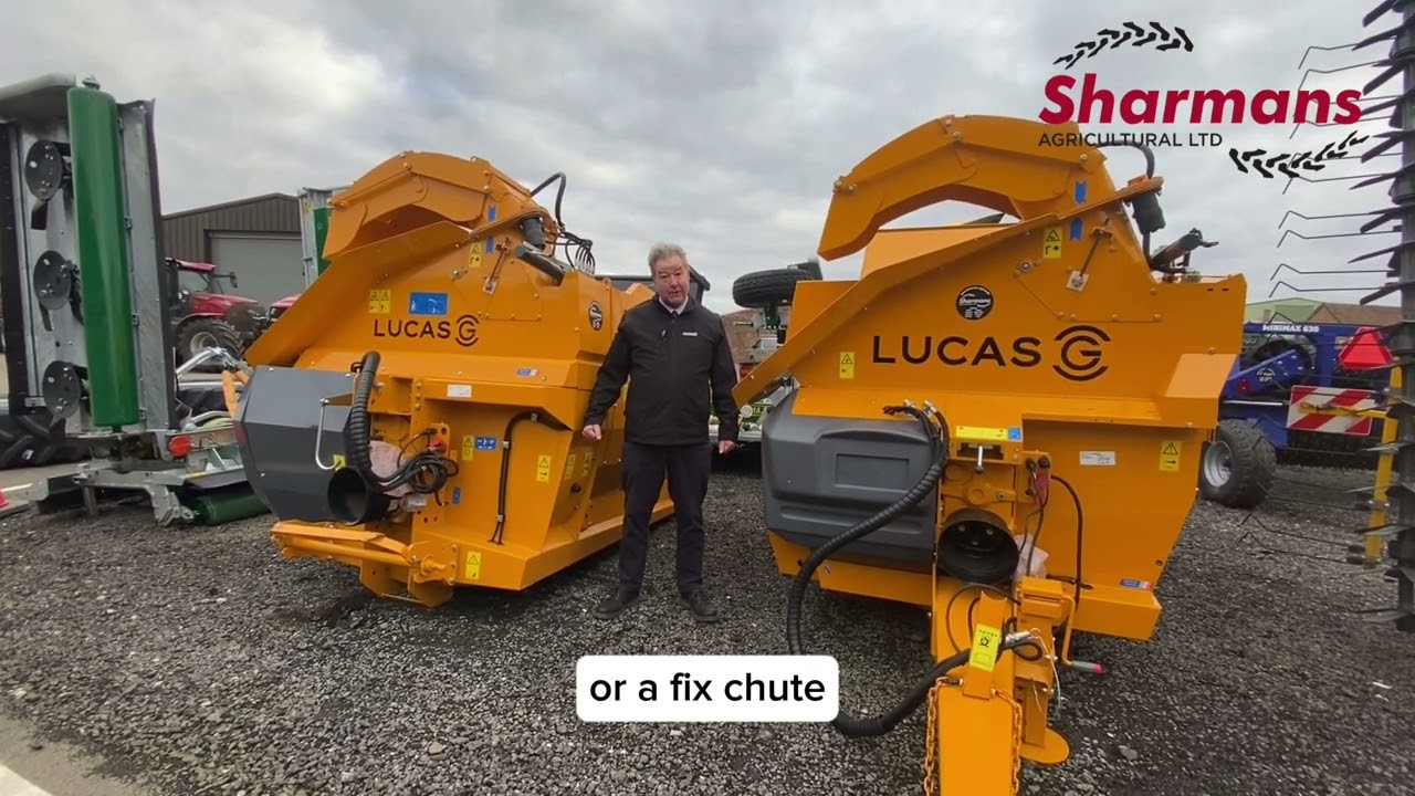 Lucas G 2 cubic metre and 3 cubic metre Straw Bedders