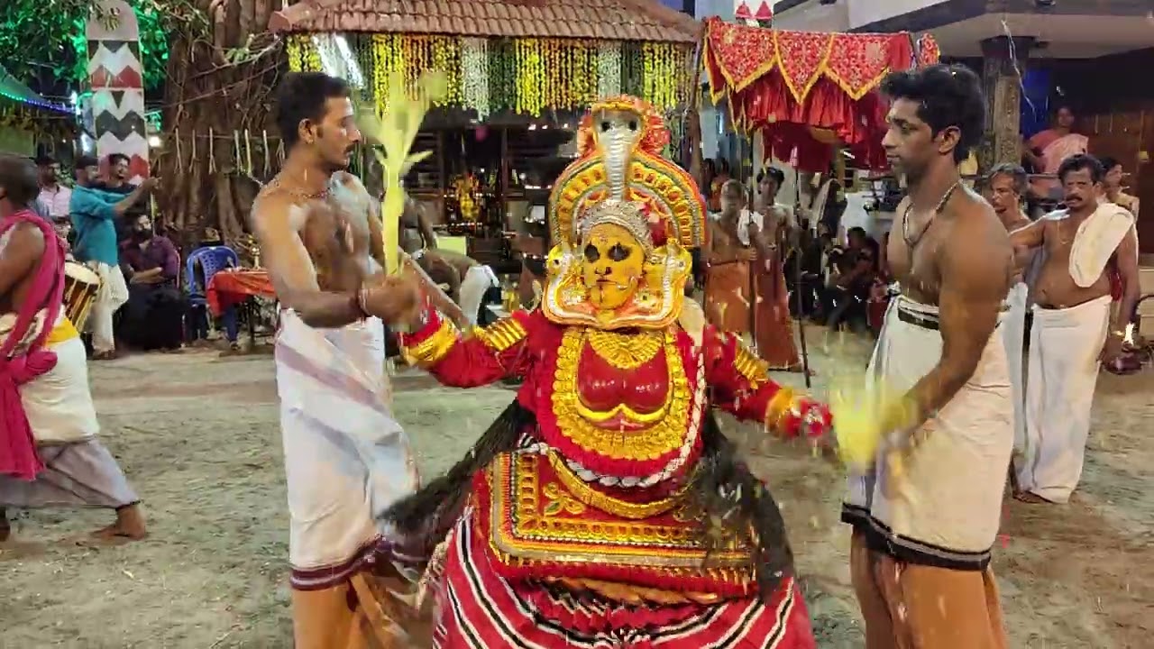 നാഗക്കാളി വെള്ളാട്ട്, ചെട്ടിപ്പുരകണ്ടി ഭഗവതി ക്ഷേത്രം, പുതിയപാലം