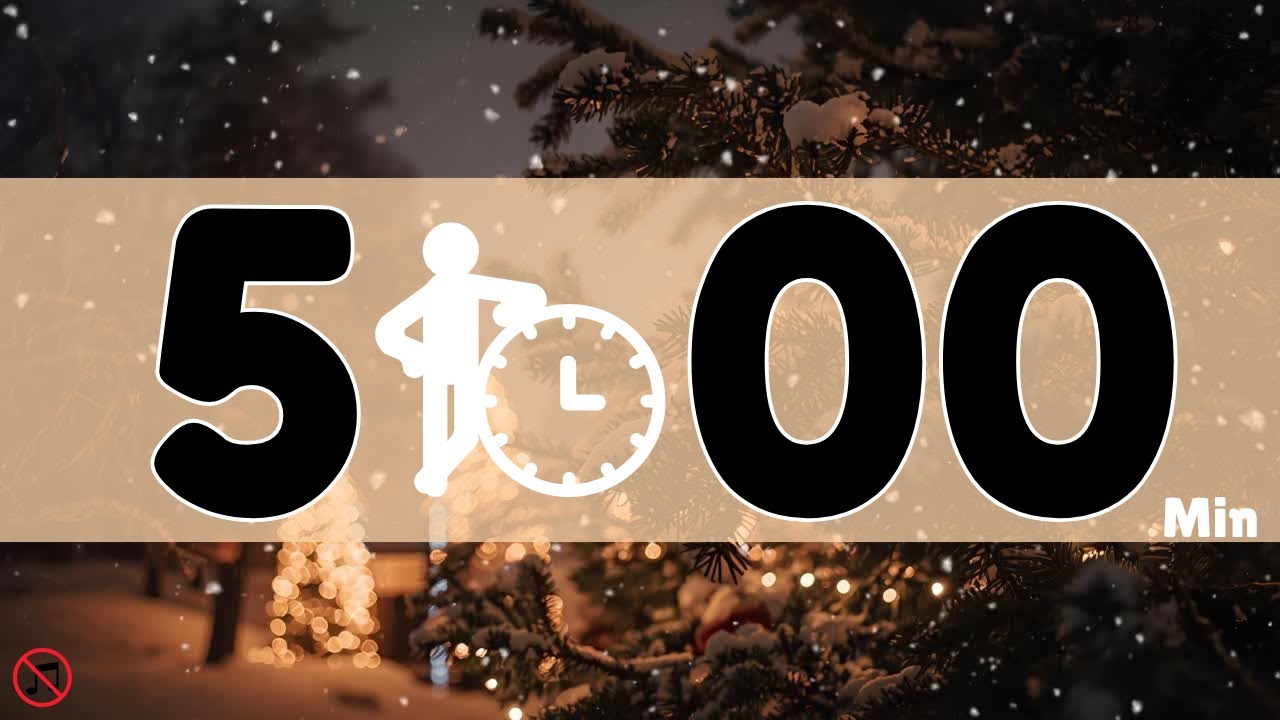 5 Minute Mindfulness Timer | Winter Calm Background