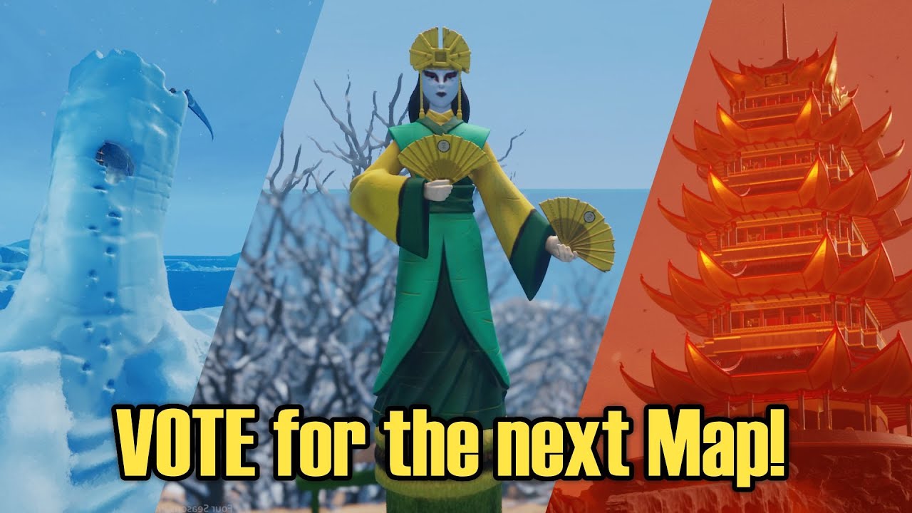 Which Map of our Avatar Fangame do you want to play next? | Four Seasons Map of the Month
