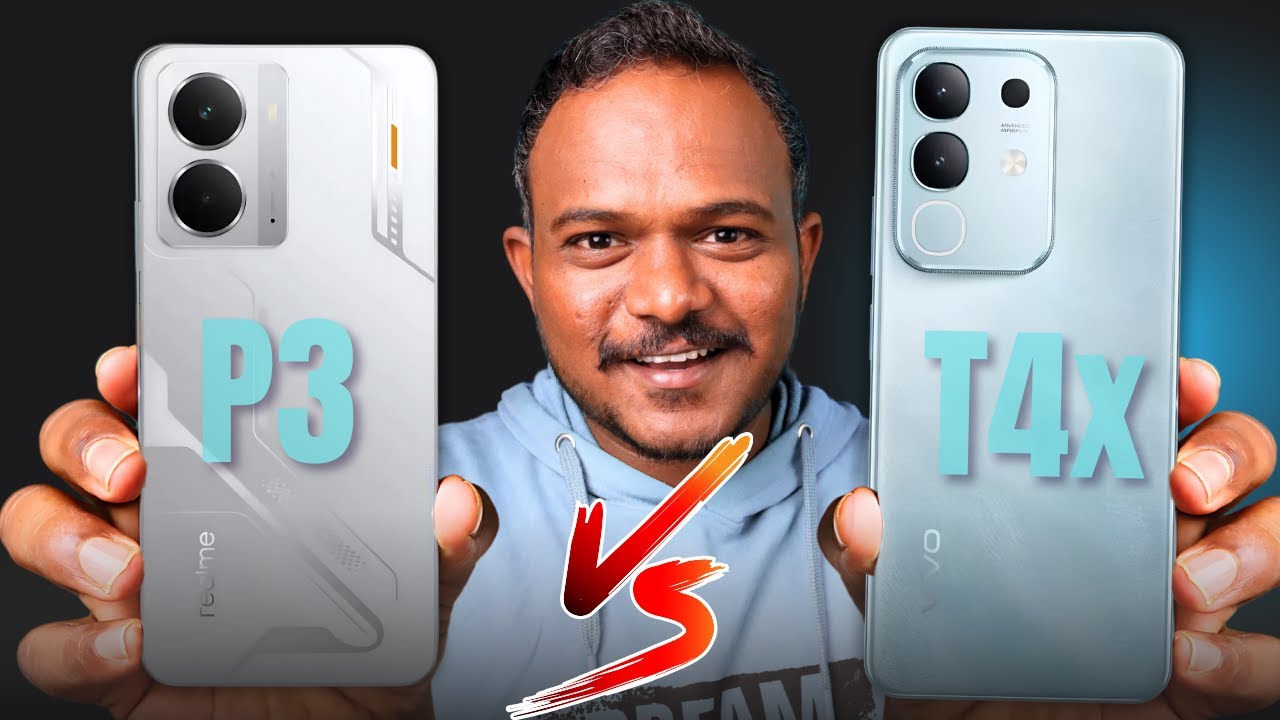 😎Realme P3 vs Vivo T4x ⚡️comparison in Tamil 🔥#vivot4xvsrealmep3