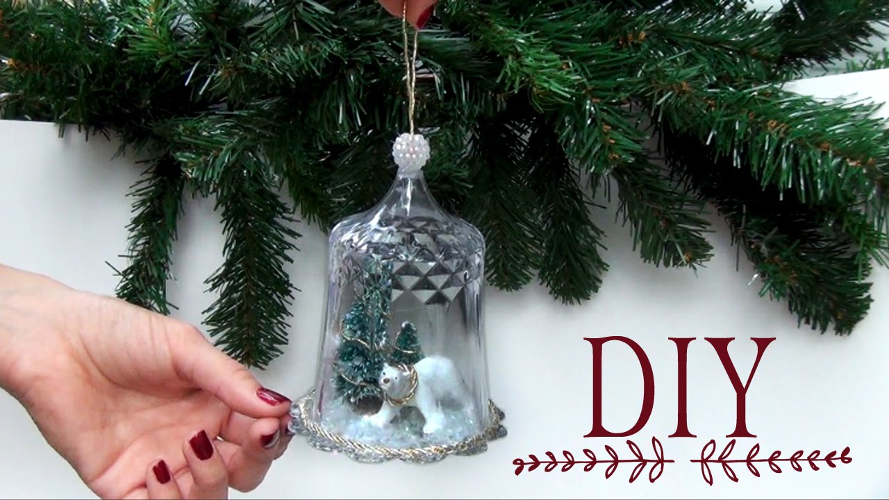 DIY Globe Christmas Ornament