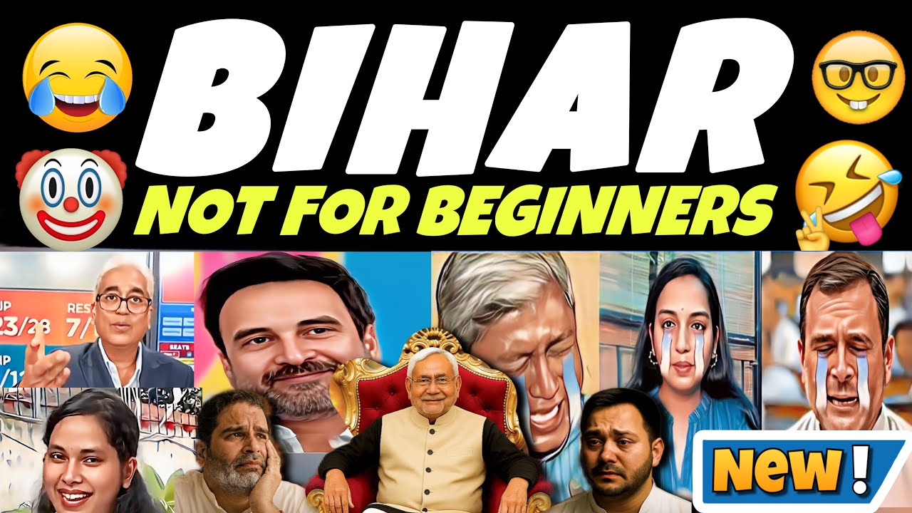 🤓FUNNY BIHAR ELECTION RESULT MEMES🤣Funny Viral Indian Media Latest Debate Meme TV NEWS MOMENTS🔥😝