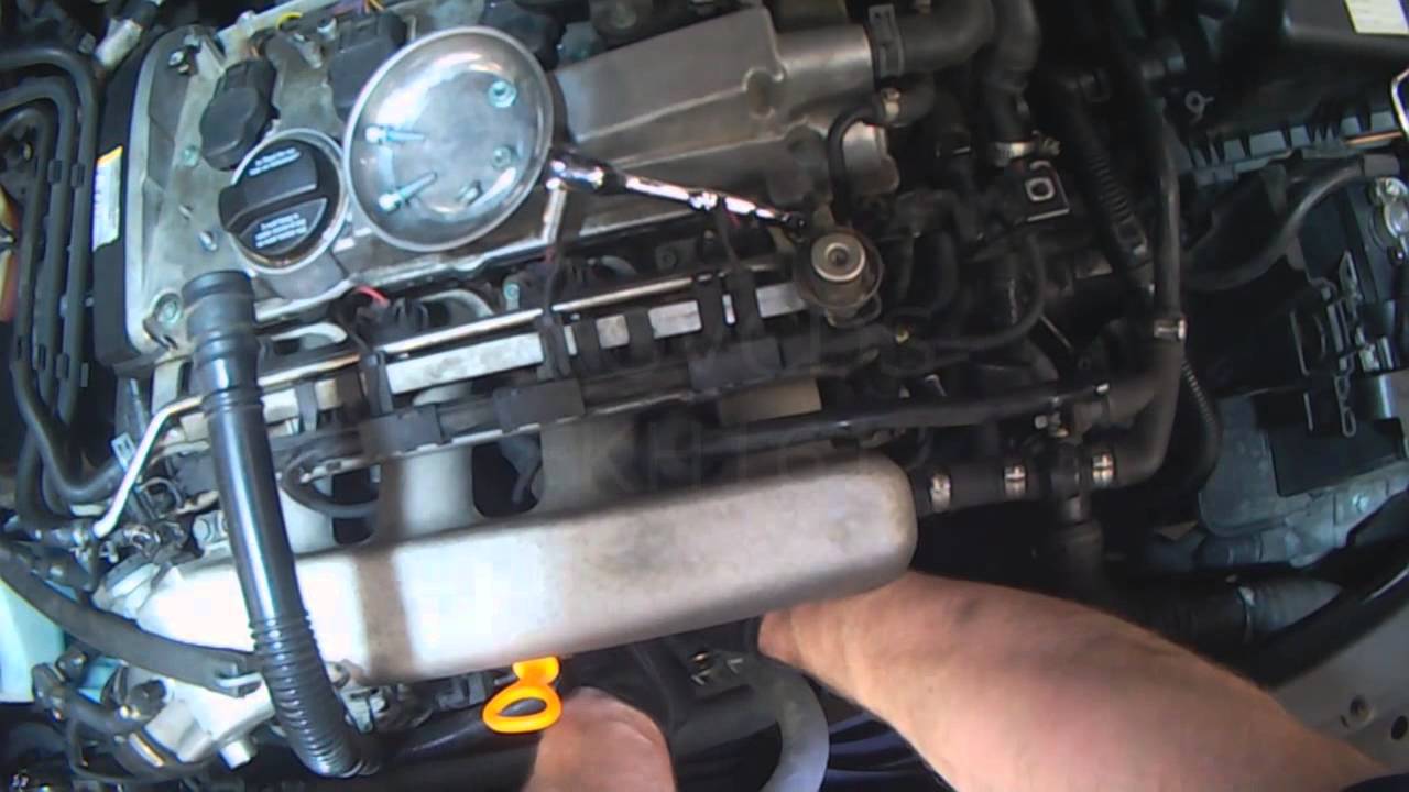 VW A4: 1.8T PCV components (removal for replacement)