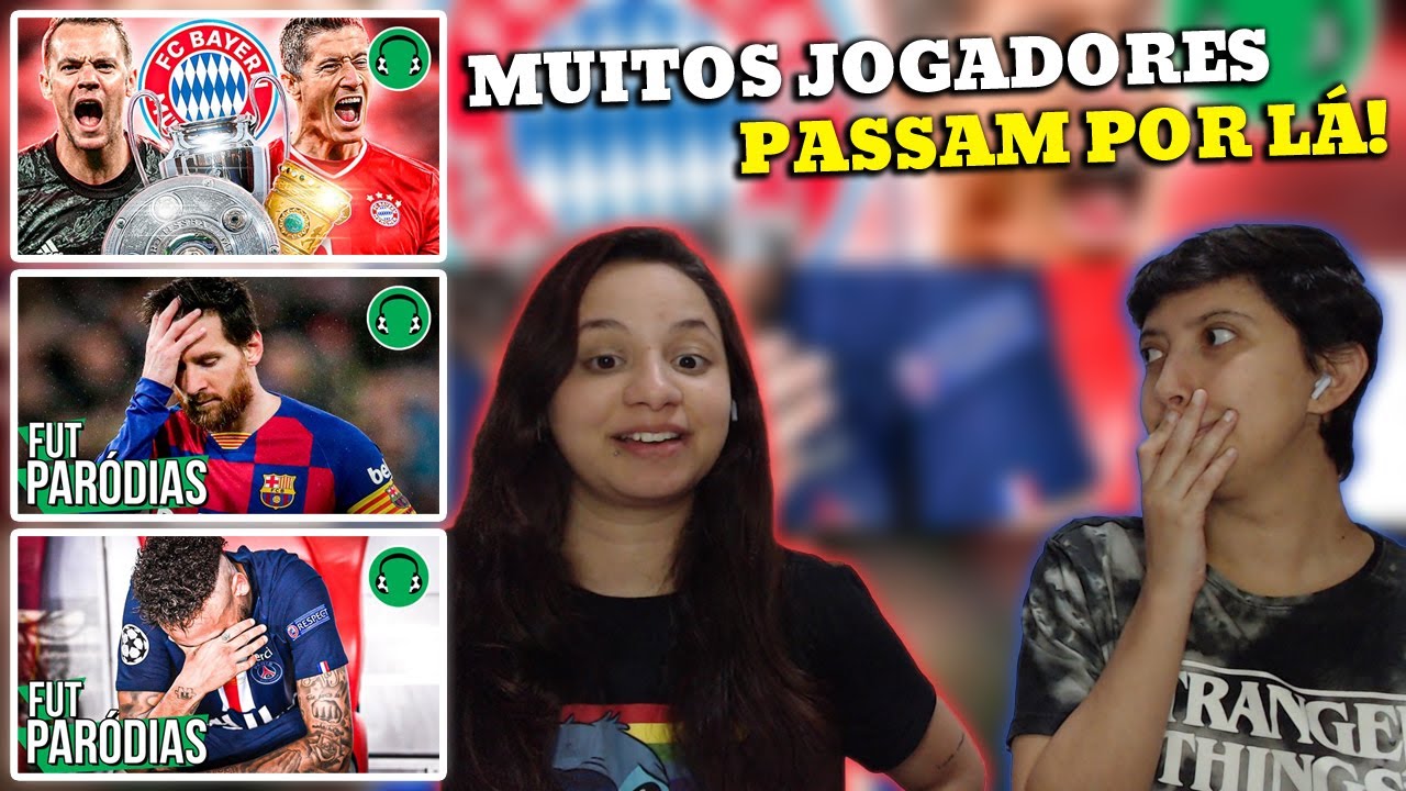 REACT POR QUE O BAYERN É APELÃO?+BARCELONA  É ATROPELADO PELO BAYERN+NEYMAR FICOU OFF | FUTPARÓDIAS