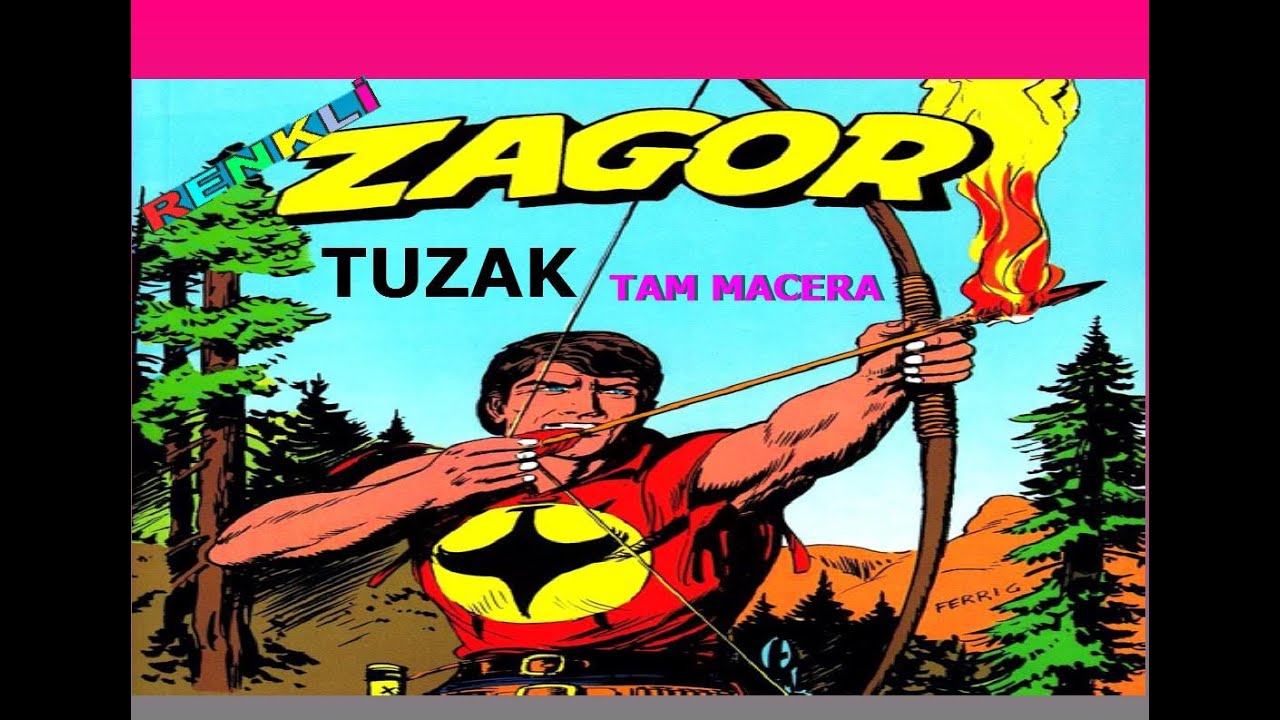 ZAGOR ( TUZAK ) S&Uuml;PER RENKLİ TAM MACERA