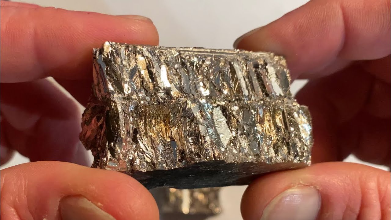 Playing with bismuth low melting point metal ( lot of fun )