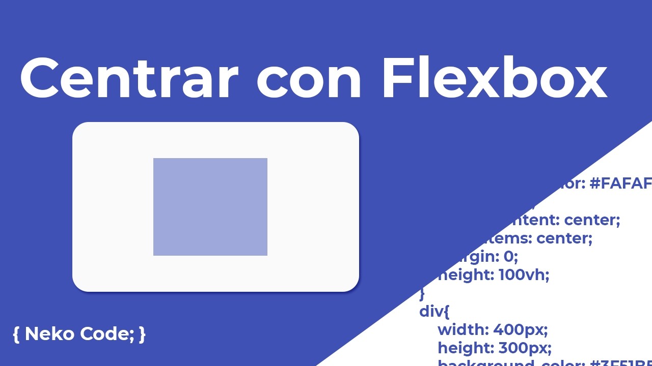 Cómo centrar un div con Flexbox en CSS